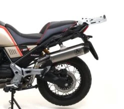 ARROW Auspuff DARK INDY RACE Für Moto Guzzi V85 TT (19-)