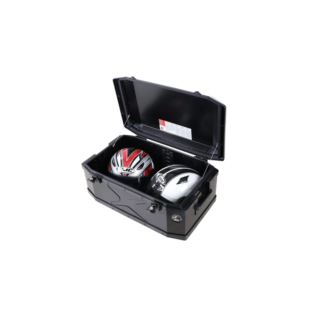 Alu-Topcase Xplorer 60 60 Liter Aluminium Schwarz Original Hepco & Becker 4 Alu-Topcase Xplorer 60 60 Liter Aluminium Schwarz Original Hepco & Becker – Bild 2