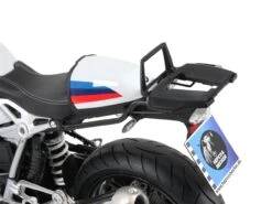 Alurack Topcase-Träger Schwarz Für BMW R NineT Racer (Bj.17-) Original Hepco & Becker