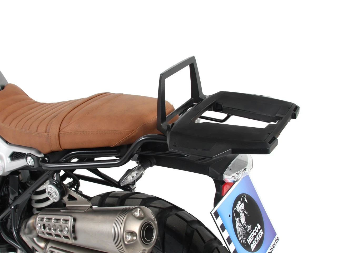 Alurack Topcase-Träger Schwarz Für BMW R NineT Scrambler (Bj.16-) Original Hepco & Becker 3 Alurack Topcase-Träger Schwarz Für BMW R NineT Scrambler (Bj.16-) Original Hepco & Becker