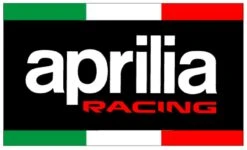 Aprilia Racing Fahne Polyester 120 Cm X 80 Cm