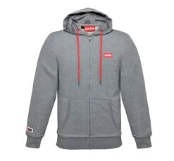 Aprilia Wide Kapuzenjacke Fleece Grau