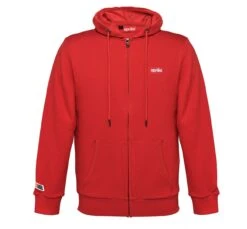 Aprilia Wide Kapuzenjacke Fleece Rot