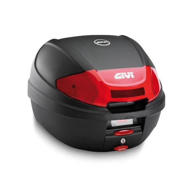 E300 MONOLOCK Topcase Schwarz Mit Platte Und Neuem Verschluß Original Givi