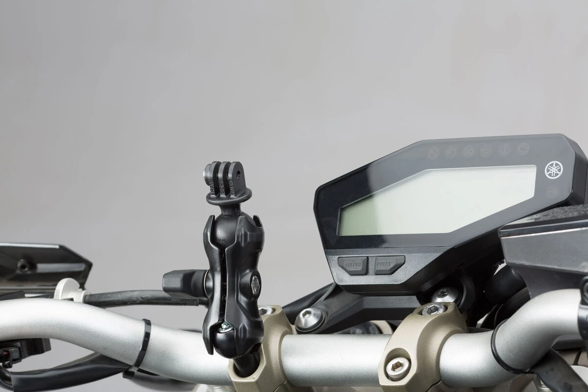 Navi-Halterung Kit Für GoPro Kamera Für Moto Guzzi V85 TT /Travel - SW Motech 5 Navi-Halterung Kit Für GoPro Kamera Für Moto Guzzi V85 TT /Travel - SW Motech – Bild 3