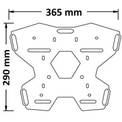 Gepäckträger Für BMW F 900 XR (21-), Stahl, Schwarz -Motorradgepäck Geschäft Isotta Gep cktr ger f r BMW F 900 XR PP1200 3 1280x1280