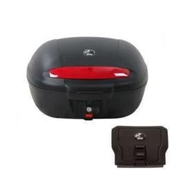 Journey Topcase 50 Schwarz Inkl. Universaltopcasepalette Für Fremdträger Original Hepco & Becker