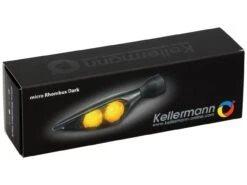 Kellermann Blinker, Rhombus Dark, Stahl, LED, VR/HL, 12 V, Schwarz Seidenmatt, M8x20, E-geprüft 17 Kellermann Blinker, Rhombus Dark, Stahl, LED, VR/HL, 12 V, Schwarz Seidenmatt, M8x20, E-geprüft -Motorradgepäck Geschäft Kellermann Blinker Rhombus Dark Stahl LED VL HR schwarz seidenmatt 133 148100 7 1280x1280 1