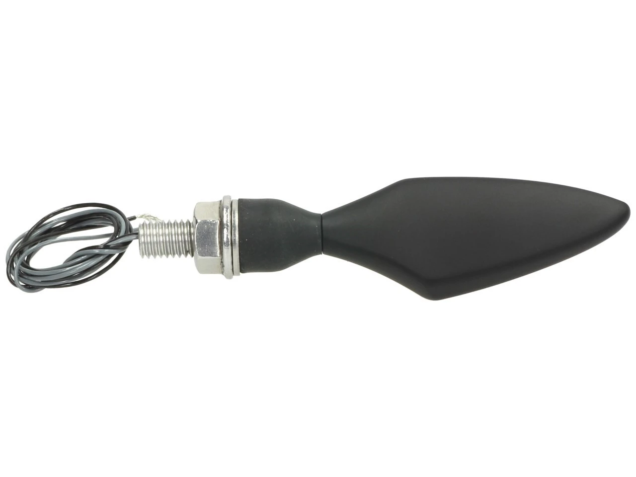 Kellermann Blinker, Rhombus Dark, Stahl, LED, VR/HL, 12 V, Schwarz Seidenmatt, M8x20, E-geprüft 6 Kellermann Blinker, Rhombus Dark, Stahl, LED, VR/HL, 12 V, Schwarz Seidenmatt, M8x20, E-geprüft – Bild 4