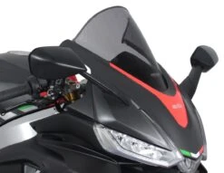 MRA Racingscheibe "R " Rauchgrau Für Aprilia RS 660 2021-