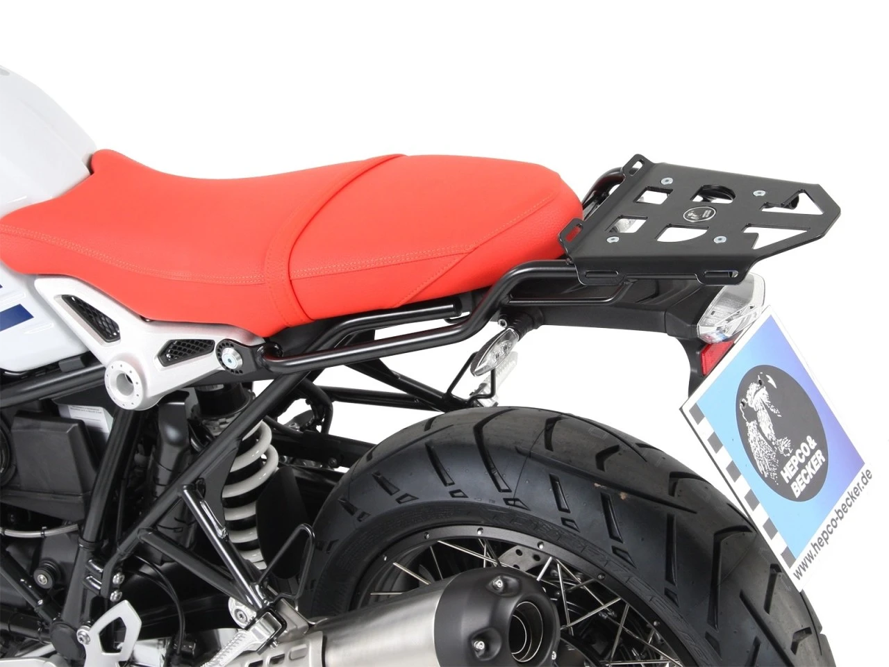 Minirack Softgepäck-Heckträger Schwarz Für BMW R NineT Urban G/S (Bj.17-) Original Hepco & Becker 4 Minirack Softgepäck-Heckträger Schwarz Für BMW R NineT Urban G/S (Bj.17-) Original Hepco & Becker – Bild 2