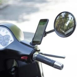 Smartphone Halterung Piaggio Für IPhone / Samsung -Motorradgepäck Geschäft MirrorMount 5 grande 1280x1280
