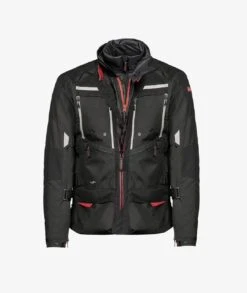 Moto Guzzi Jacke „Adventure Touring“ Schwarz Inkl. Protektoren