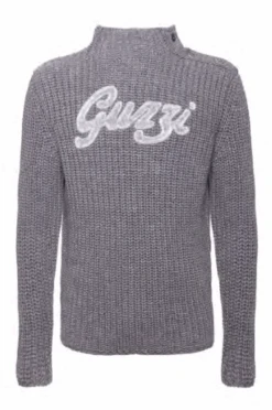 Moto Guzzi Pullover Historisch Grau