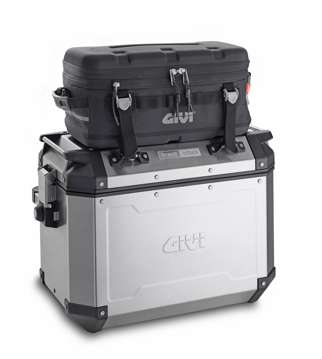 Givi Alu-Seiten-Koffer Satz Trekker Outback 48L Monokey 7 Givi Alu-Seiten-Koffer Satz Trekker Outback 48L Monokey – Bild 5