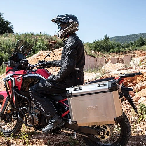 Givi Alu-Seiten-Koffer Satz Trekker Outback 48L Monokey 12 Givi Alu-Seiten-Koffer Satz Trekker Outback 48L Monokey – Bild 10