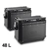 Givi Alu-Seiten-Koffer Satz Trekker Outback 48L Schwarz Monokey