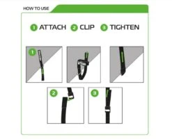Oxford Atlas G-Hook, Spanngurtset 17mm X 1,2m, Schwarz -Motorradgepäck Geschäft Oxford Atlas G Hook Spanngurtset 26x2 0 513 153 0 4 1280x1280 2