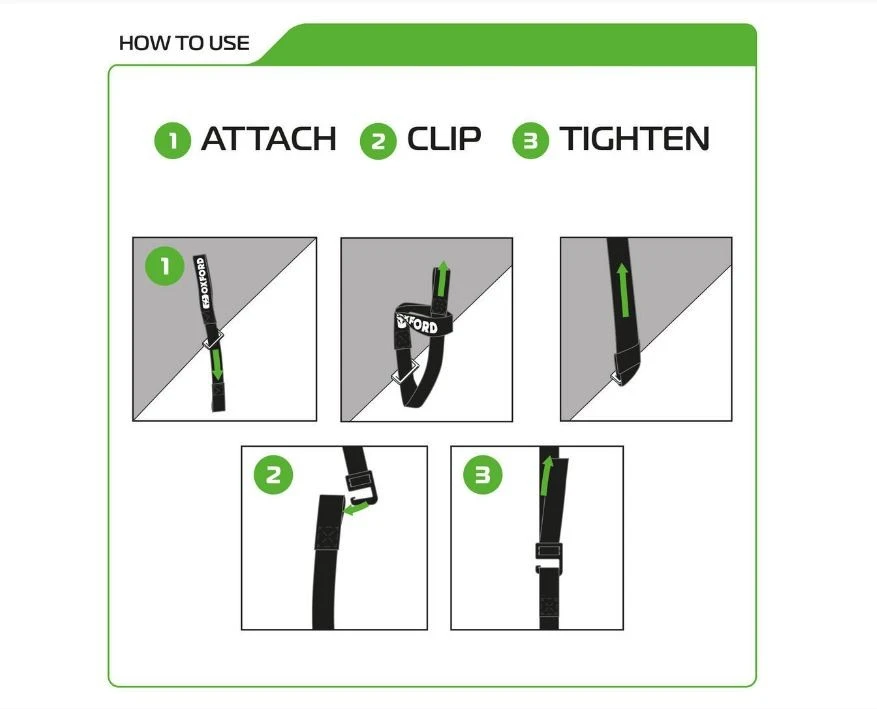 Oxford Atlas G-Hook, Spanngurtset 17mm X 2m, Schwarz 7 Oxford Atlas G-Hook, Spanngurtset 17mm X 2m, Schwarz – Bild 5