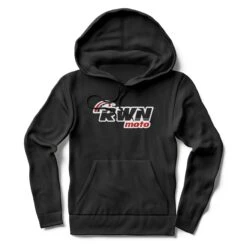 RWN Moto Regular Hoodie - Black