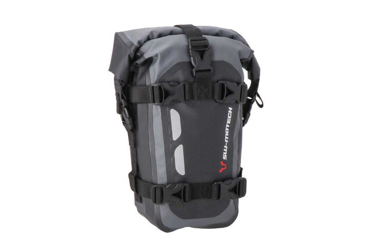 Drybag 80 Hecktasche Für Aprilia NA 850 Mana, Schwarz / Grau - SW Motech 3 Drybag 80 Hecktasche Für Aprilia NA 850 Mana, Schwarz / Grau - SW Motech