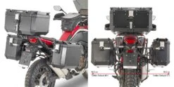 Seitenkofferträger PL ONE-FIT Für Trekker Outback Für Honda CRF1100L Africa Twin (Bj.20-23) Givi