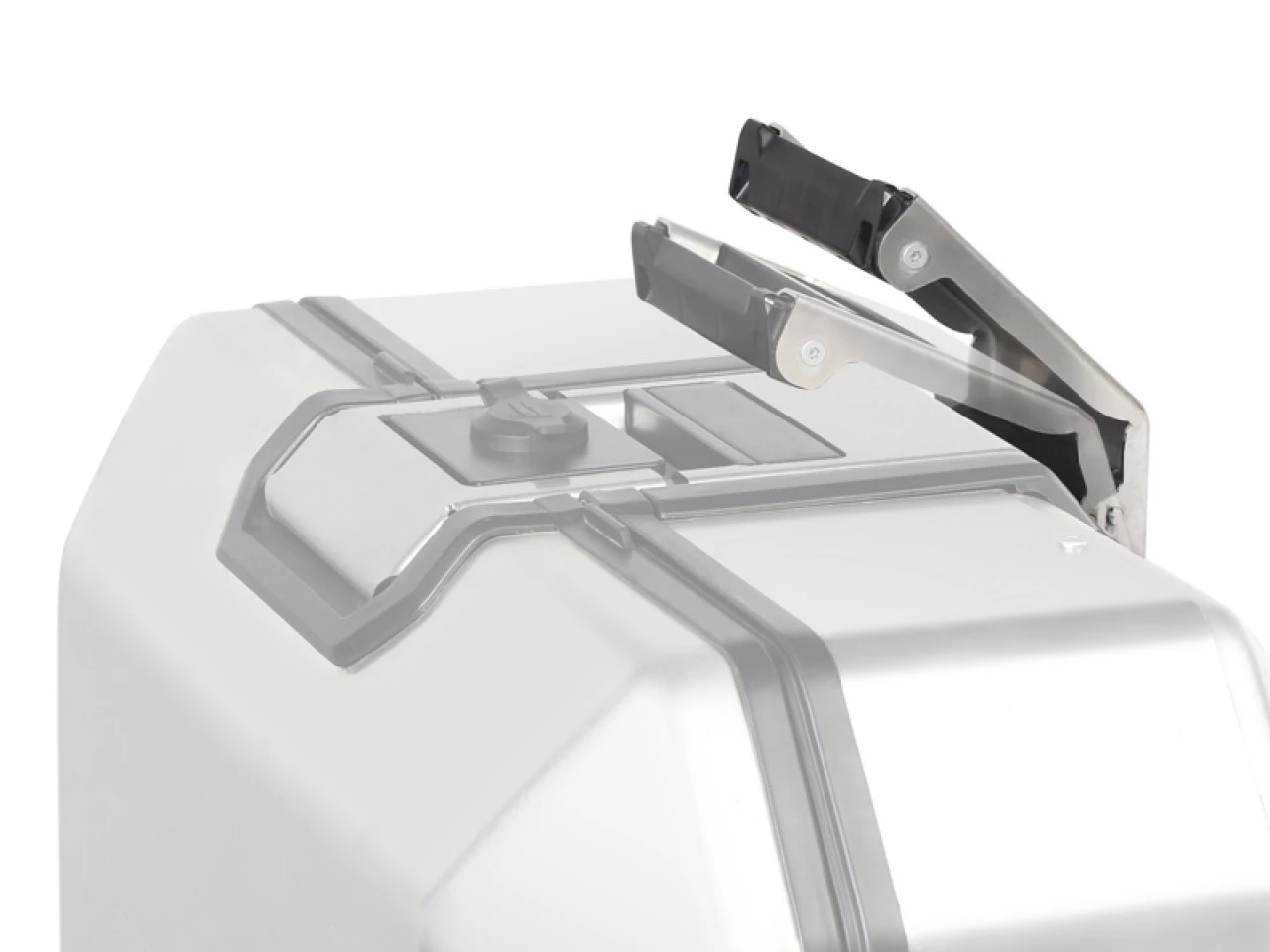 Shad Topcase TR48, Aluminium Silber, 48 L 4 Shad Topcase TR48, Aluminium Silber, 48 L – Bild 2