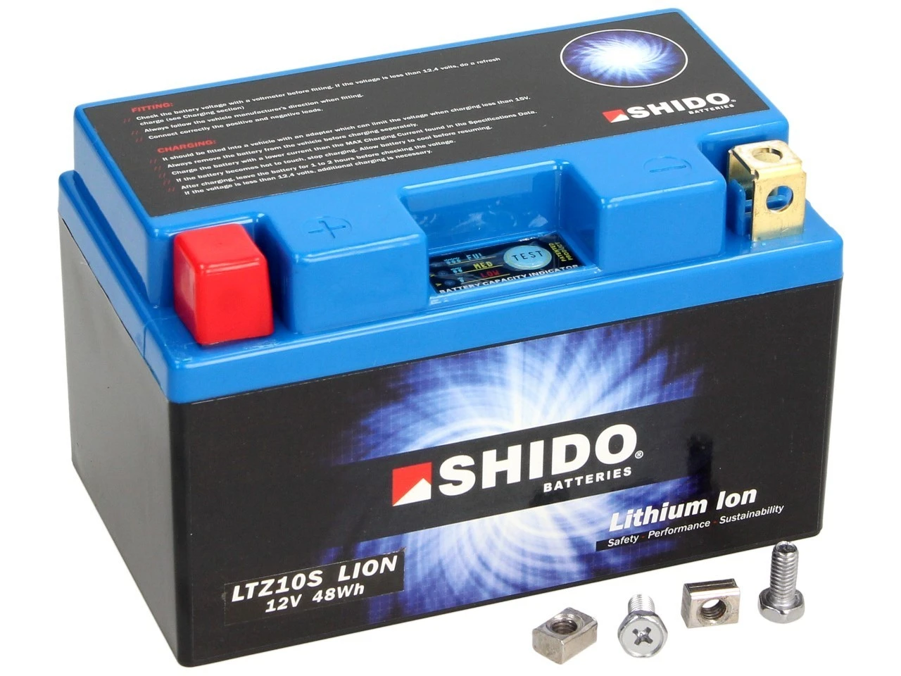 Shido Batterie LTZ10S, 12 V, 4 A, Lithium Ion, 150x87x93 Mm 5 Shido Batterie LTZ10S, 12 V, 4 A, Lithium Ion, 150x87x93 Mm – Bild 3