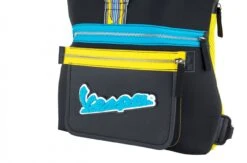 Vespa Tasche Mit Rücksackfunktion “V-Stripes” - Schwarz -Motorradgepäck Geschäft Tasche mit R cksackfunktion V Stripes Schwarz 3 1280x1280