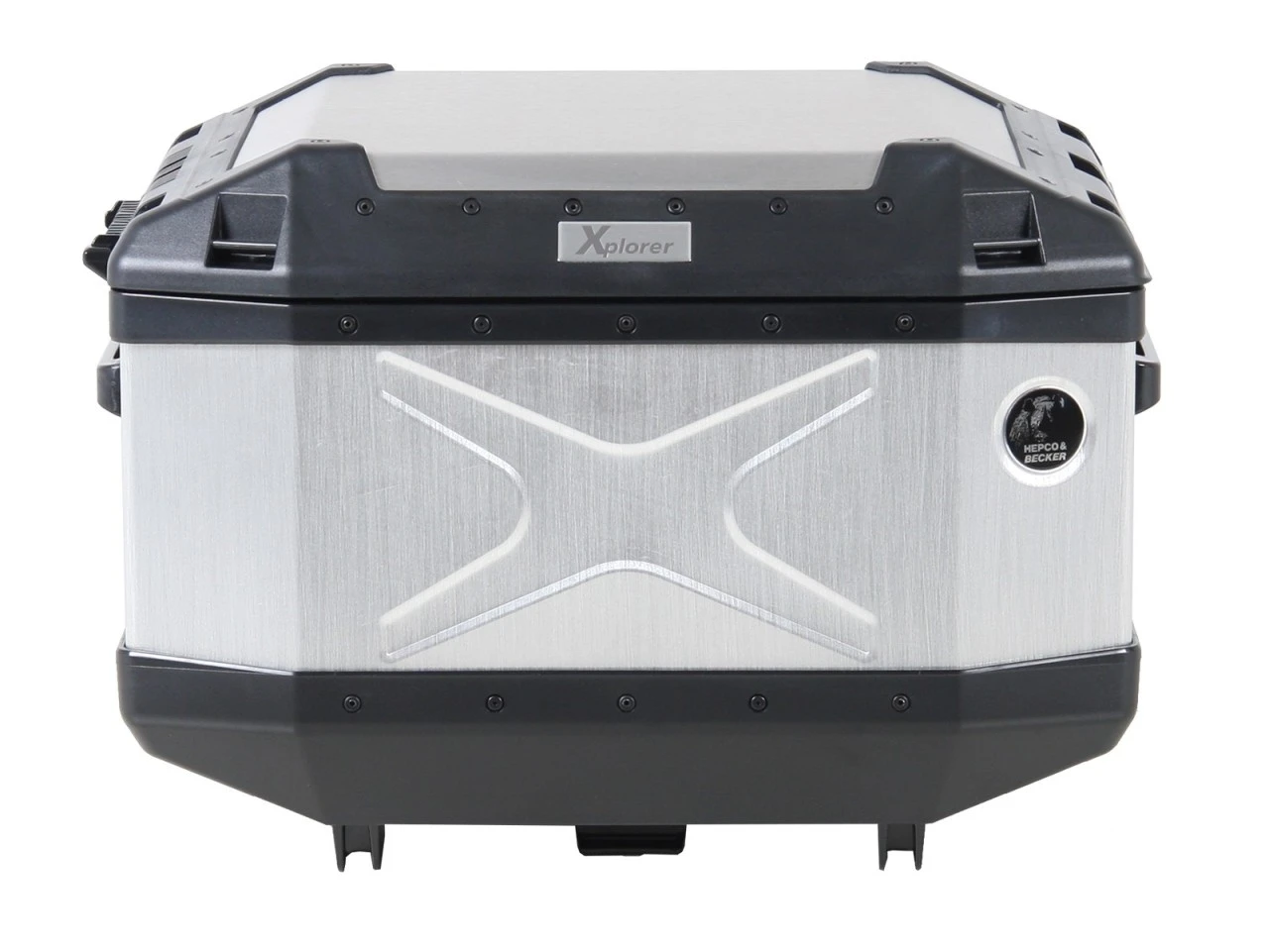 Topcase Alu Xplorer 45 Silber Original Hepco & Becker 3 Topcase Alu Xplorer 45 Silber Original Hepco & Becker