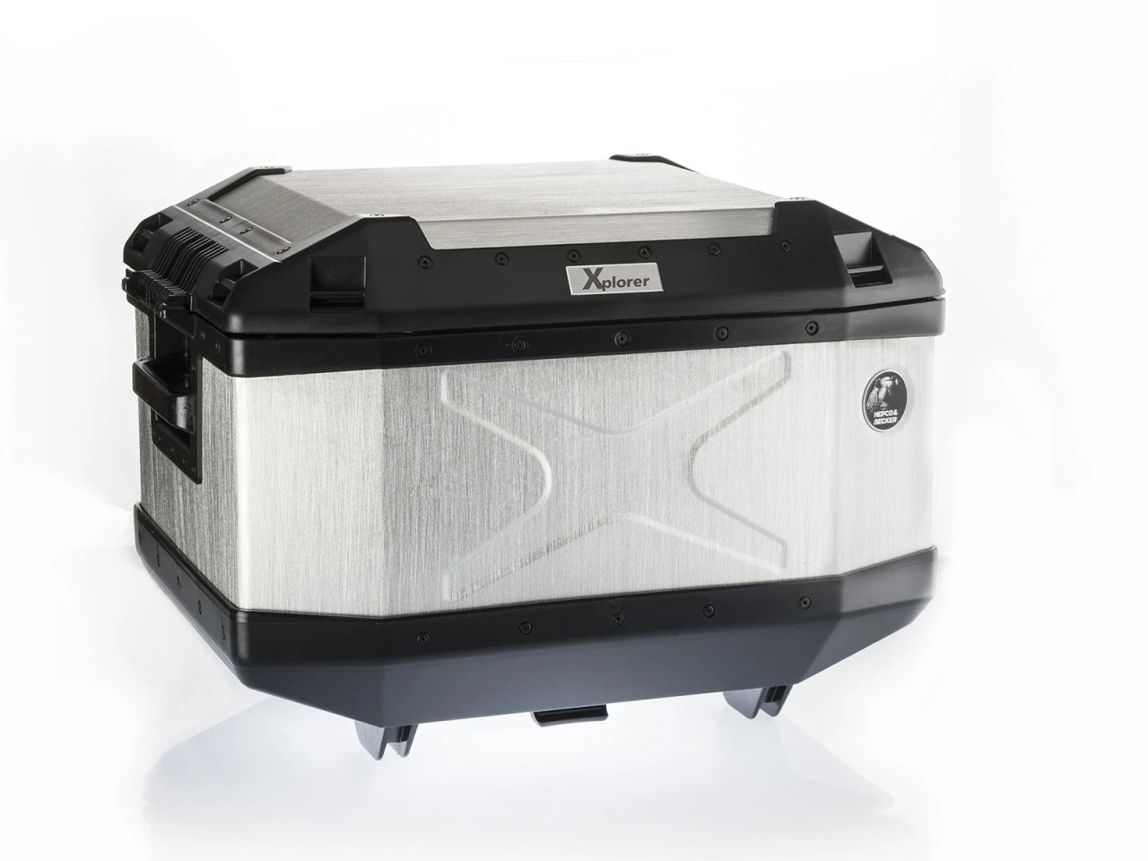 Topcase Alu Xplorer 45 Silber Original Hepco & Becker 4 Topcase Alu Xplorer 45 Silber Original Hepco & Becker – Bild 2