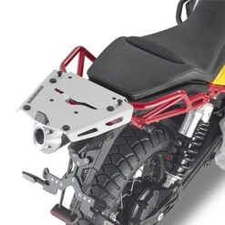 Topcase Träger Aluminium Für Moto Guzzi V85 TT (Bj.19-) Original Givi
