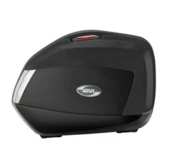 Givi V35 TECH Seitenkoffer-Satz MONOKEY SIDE Mit Cover In Schwarz Und Transparenten Reflektoren Original