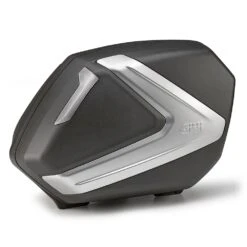 V37 TECH Seitenkoffer-Satz MONOKEY Mit Silber Cover Und Transparenten Reflektoren Original Givi