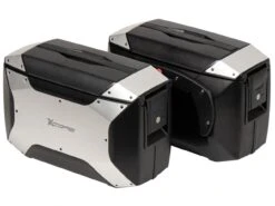 Xcore Seitenkofferset Silber Für C-Bow Träger Original Hepco & Becker